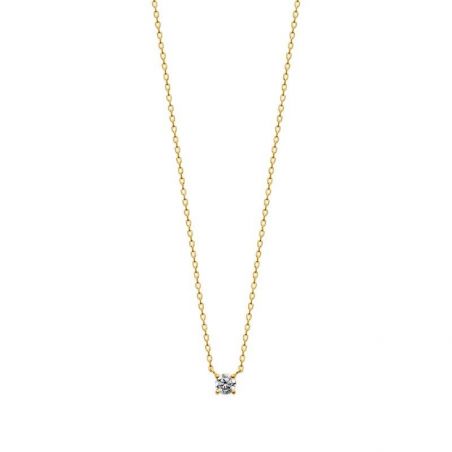 Collier pl-or 750 3mic oz