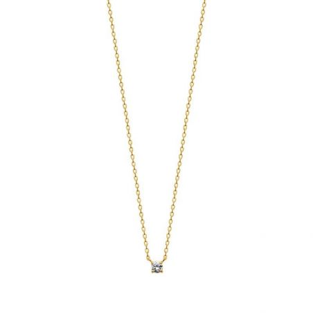 Collier pl-or 750 3mic oz