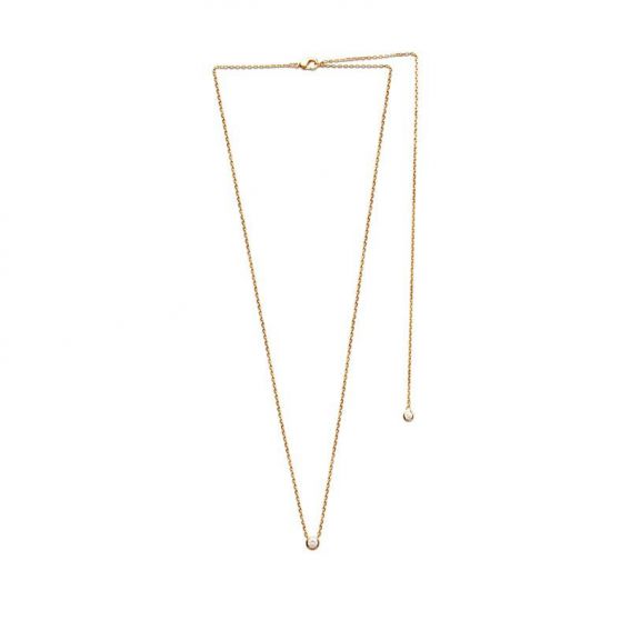 Collier pl-or 750 3mic oz