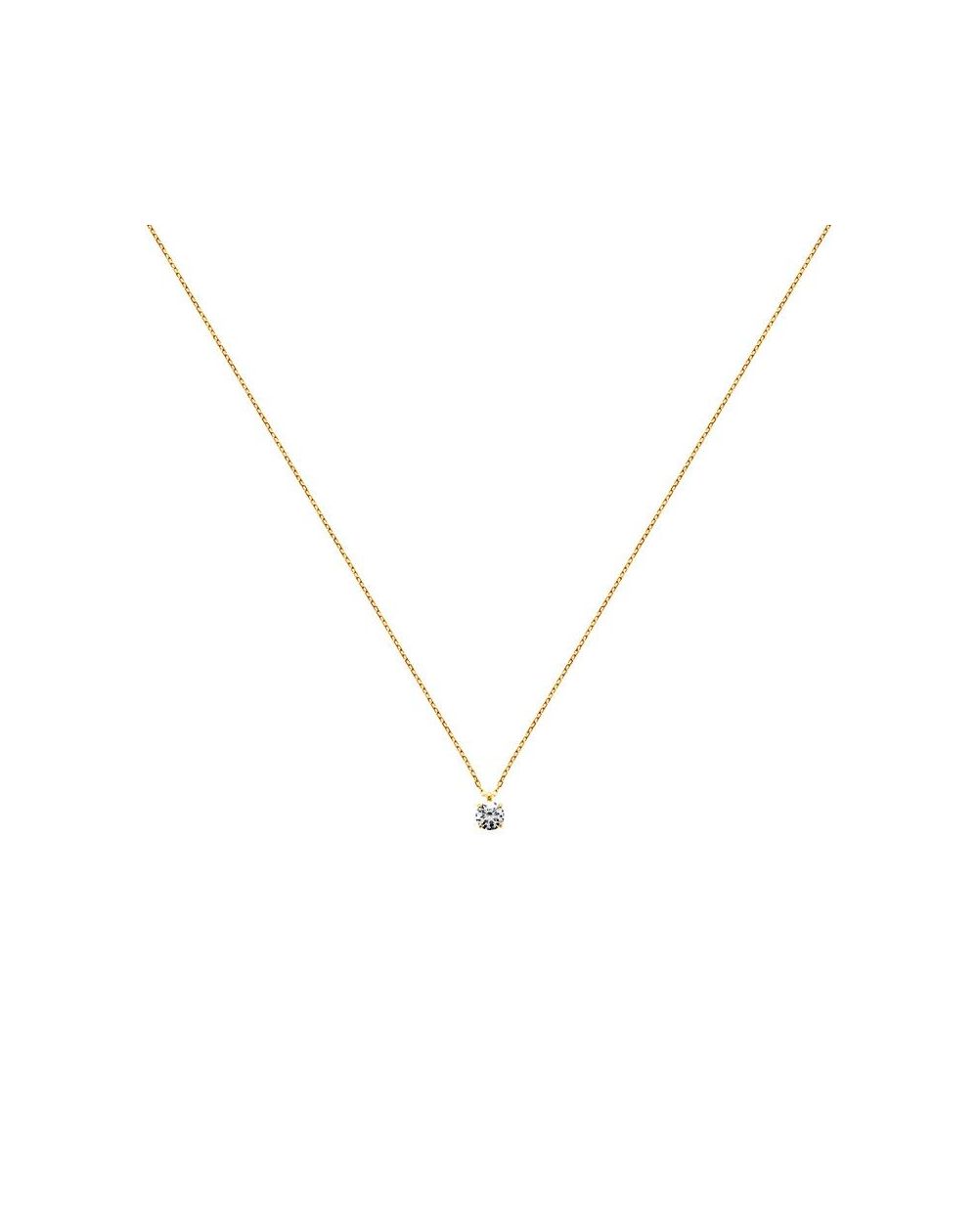 Collier pl-or 750 3mic