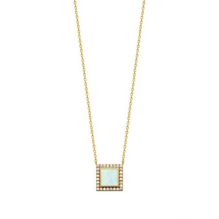 Collier pl-or 750 3mic nacre oz