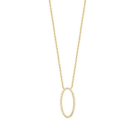 Collier pl-or 750 3mic oz