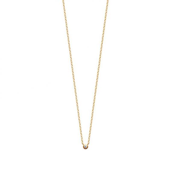 Collier pl-or 750 3mic oz