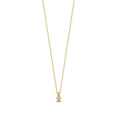 Collier pl-or 750 3mic oz