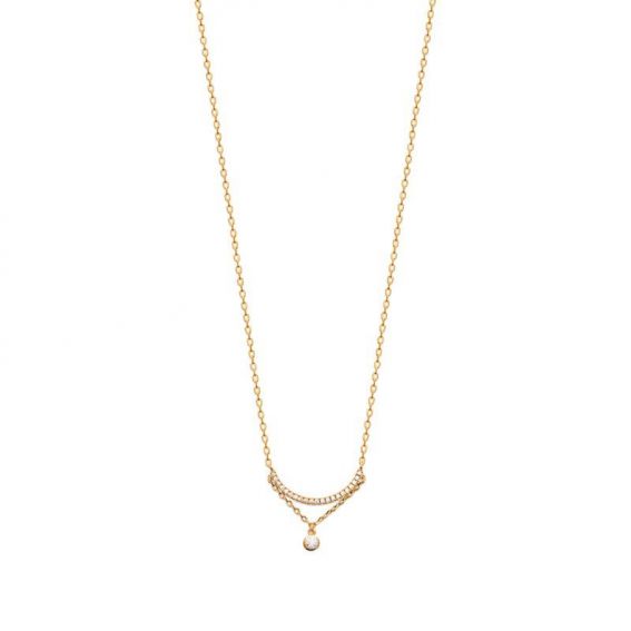 Collier pl-or 750 3mic oz