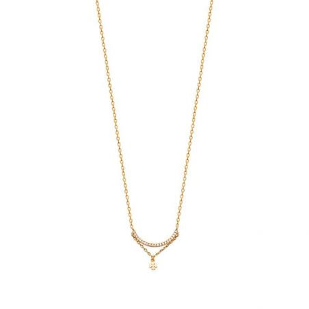 Collier pl-or 750 3mic oz