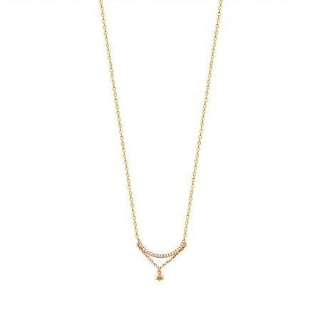 Collier pl-or 750 3mic oz