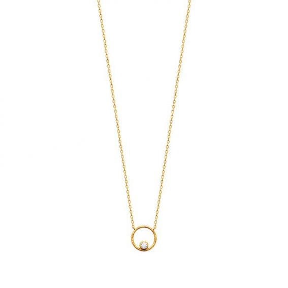 Collier pl-or 750 3mic oz