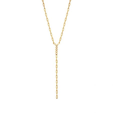 Collier pl-or 750 3mic oz