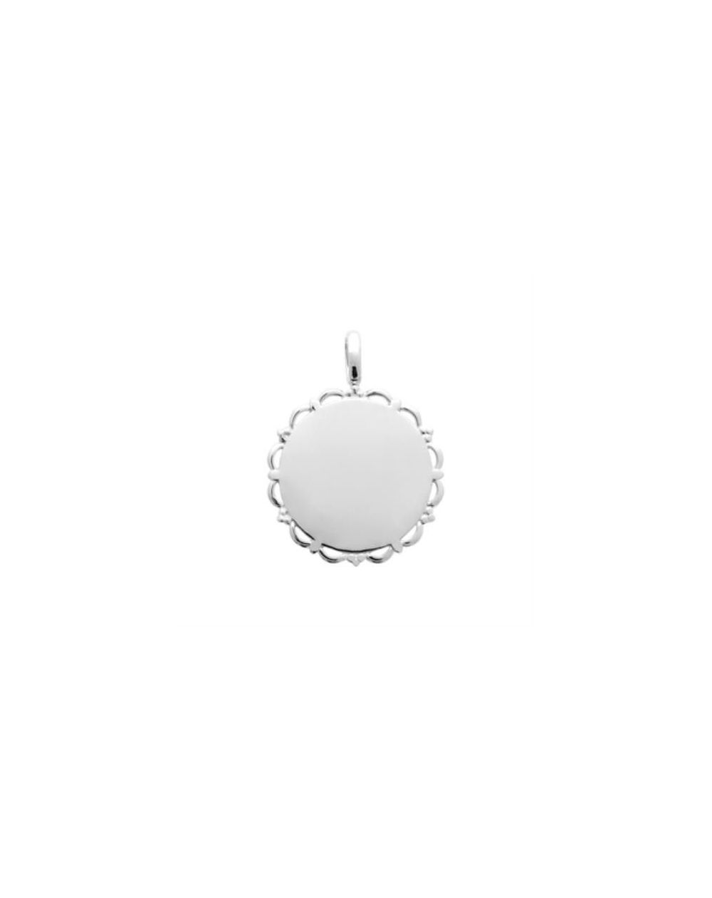 Pendentif argent 925 rhodie