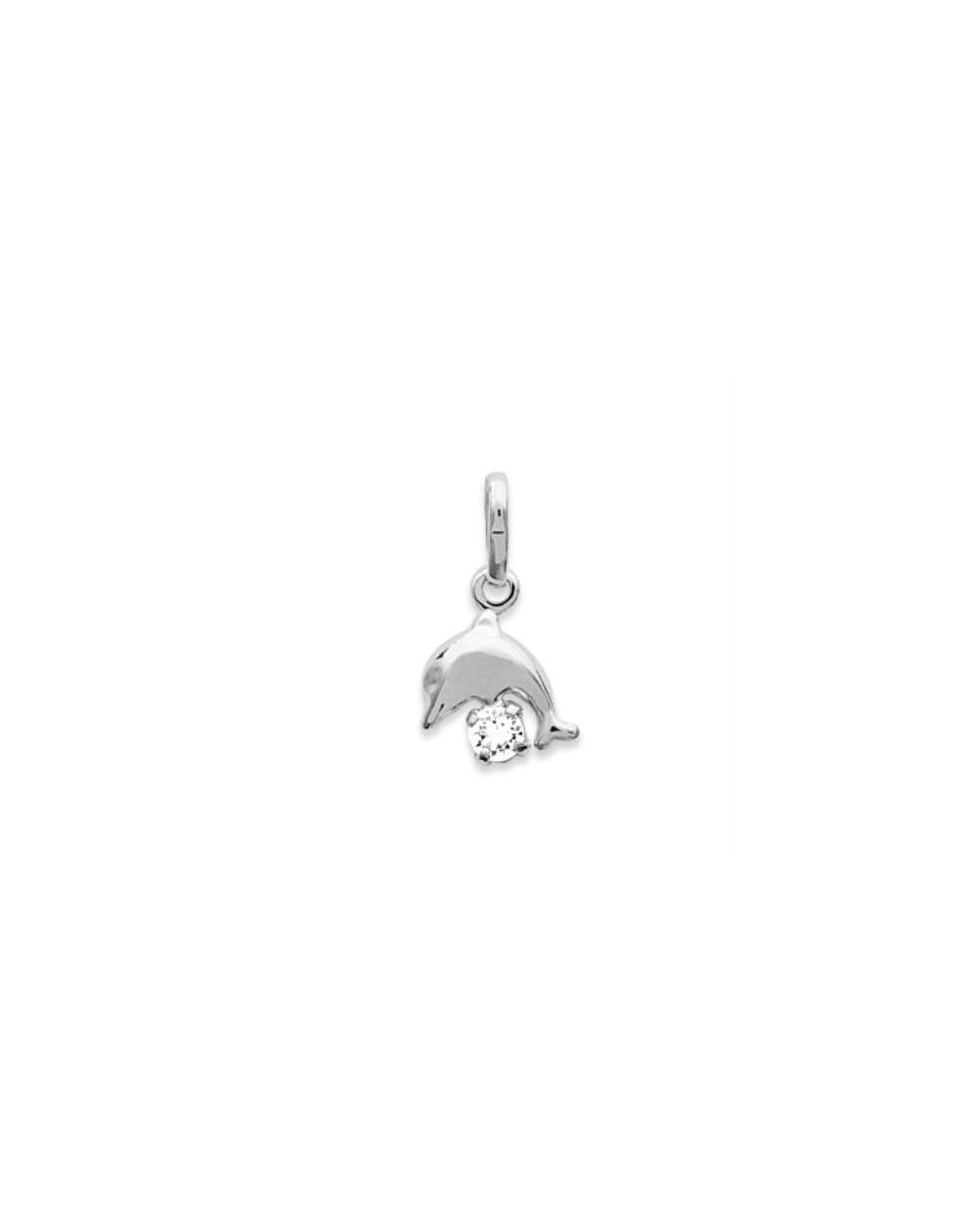 Pendentif argent 925 cristal