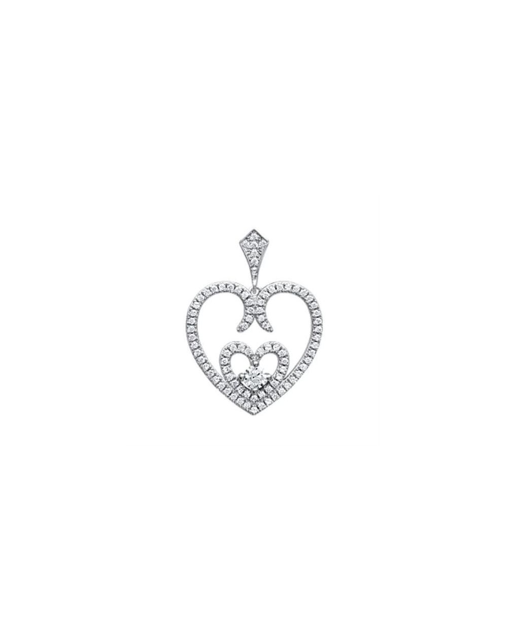 Pendentif argent 925 rhodie oz microserti