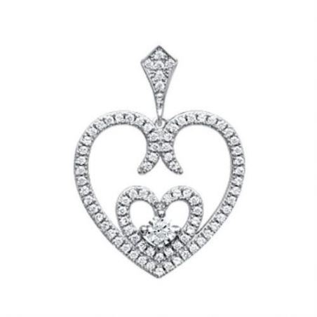 Pendentif argent 925 rhodie oz microserti