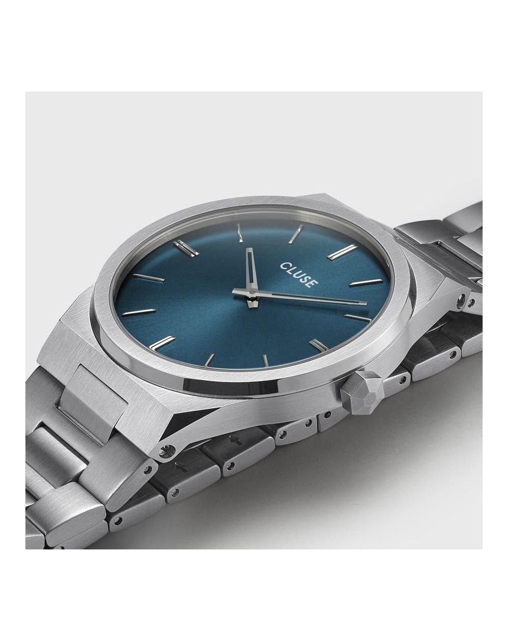 Montre CLUSE - Vigoureux Steel Petrol Blue, Silver - CW0101503003