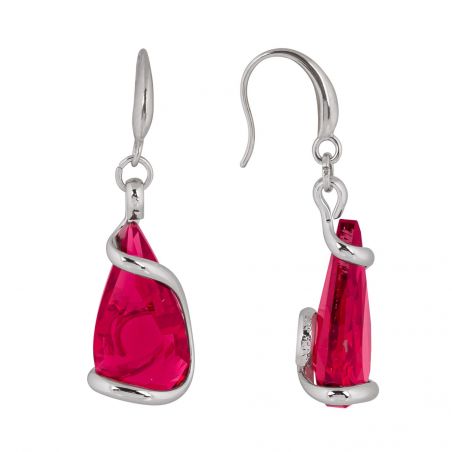 Boucles d'oreille Andrea Marazzini - Florence Red Courtes E1