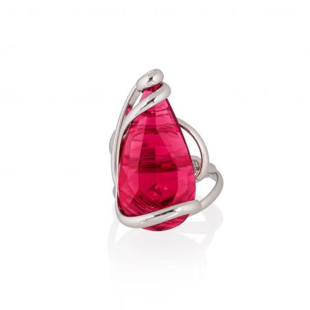 Andrea Marazzini - Bague cristal Swarovski Florence Red