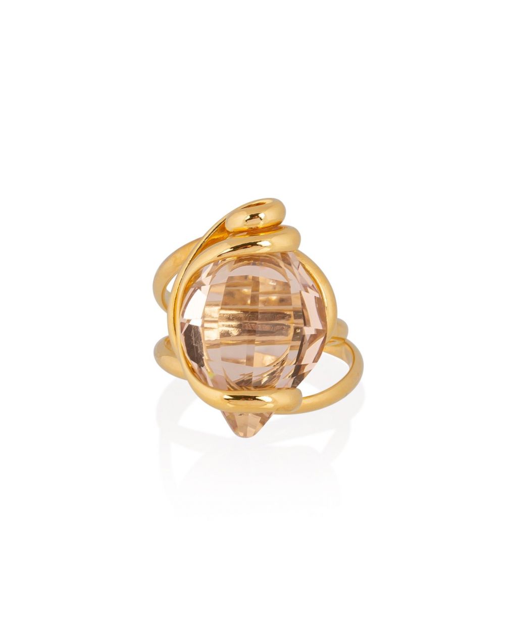 Andrea Marazzini - Bague cristal Swarovski Lemon Silk