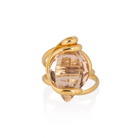 Andrea Marazzini - Bague cristal Swarovski Lemon Silk