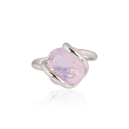 Andrea Marazzini - Bague cristal Swarovski Mini rose Opal