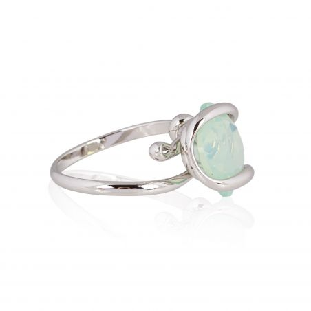 Andrea Marazzini - Bague cristal Swarovski Mini Green Opal