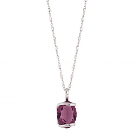 Collier Andrea Marazzini - Cristal Swarovski Ovale Amethist