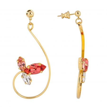 Boucles d'oreille Andrea Marazzini - Rose Peach Printemps