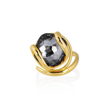 Andrea Marazzini - Bague cristal Swarovski Riflessi Silver Night