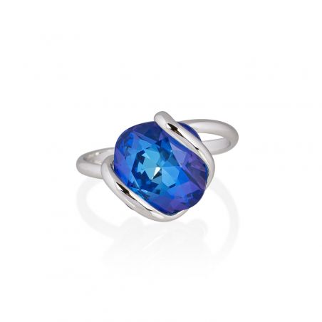 Andrea Marazzini - Bague cristal Swarovski Mini Blue Delite