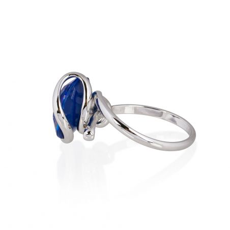 Andrea Marazzini - Bague cristal Swarovski Mini Blue Delite