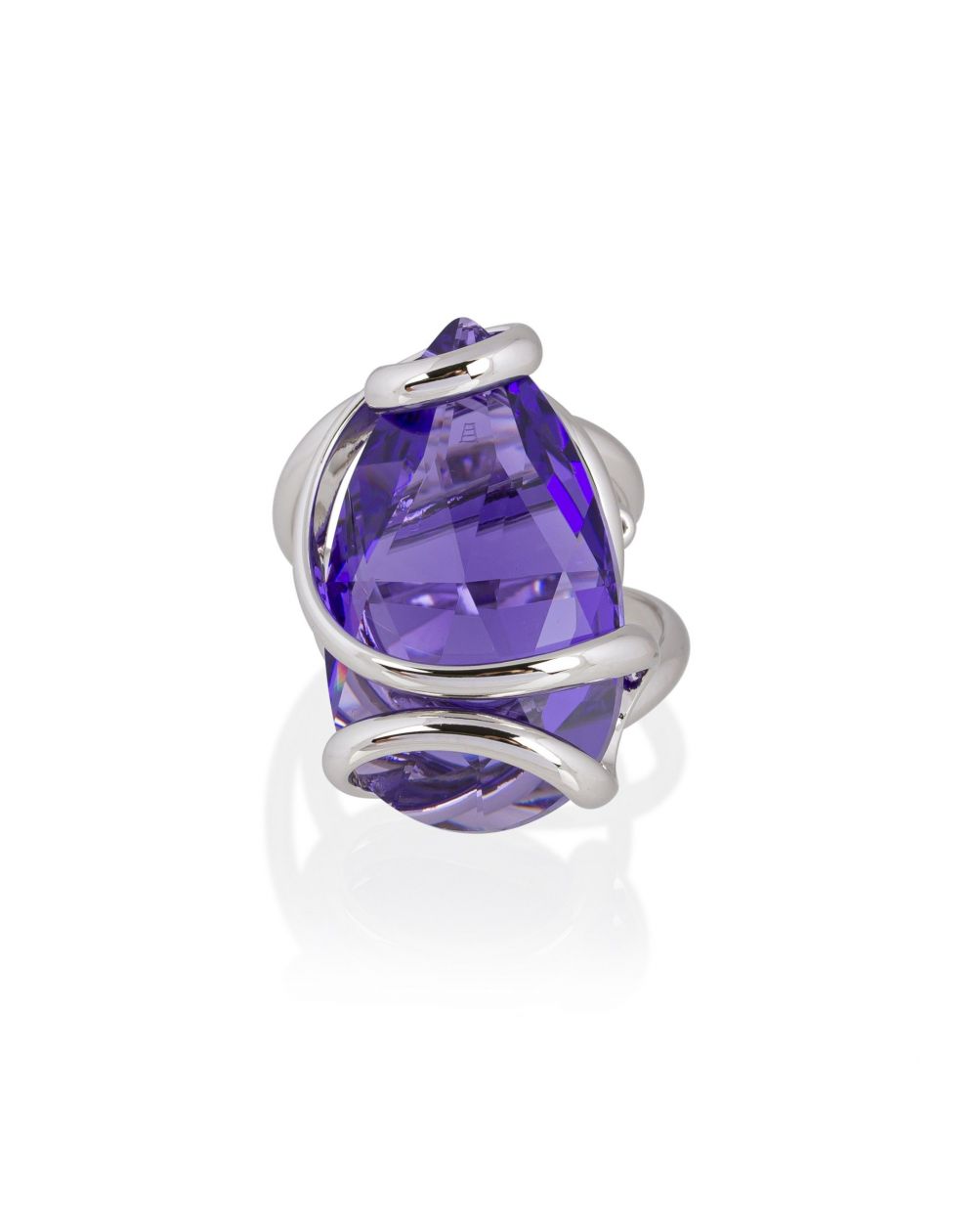 Andrea Marazzini - Bague cristal Swarovski Drop Violet