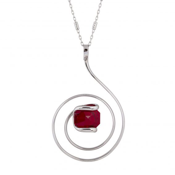 Collier Andrea Marazzini - Cristal Swarovski Octagon Siam