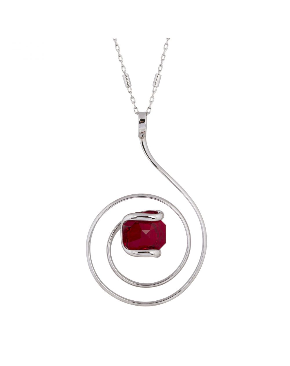 Collier Andrea Marazzini - Cristal Swarovski Octagon Siam