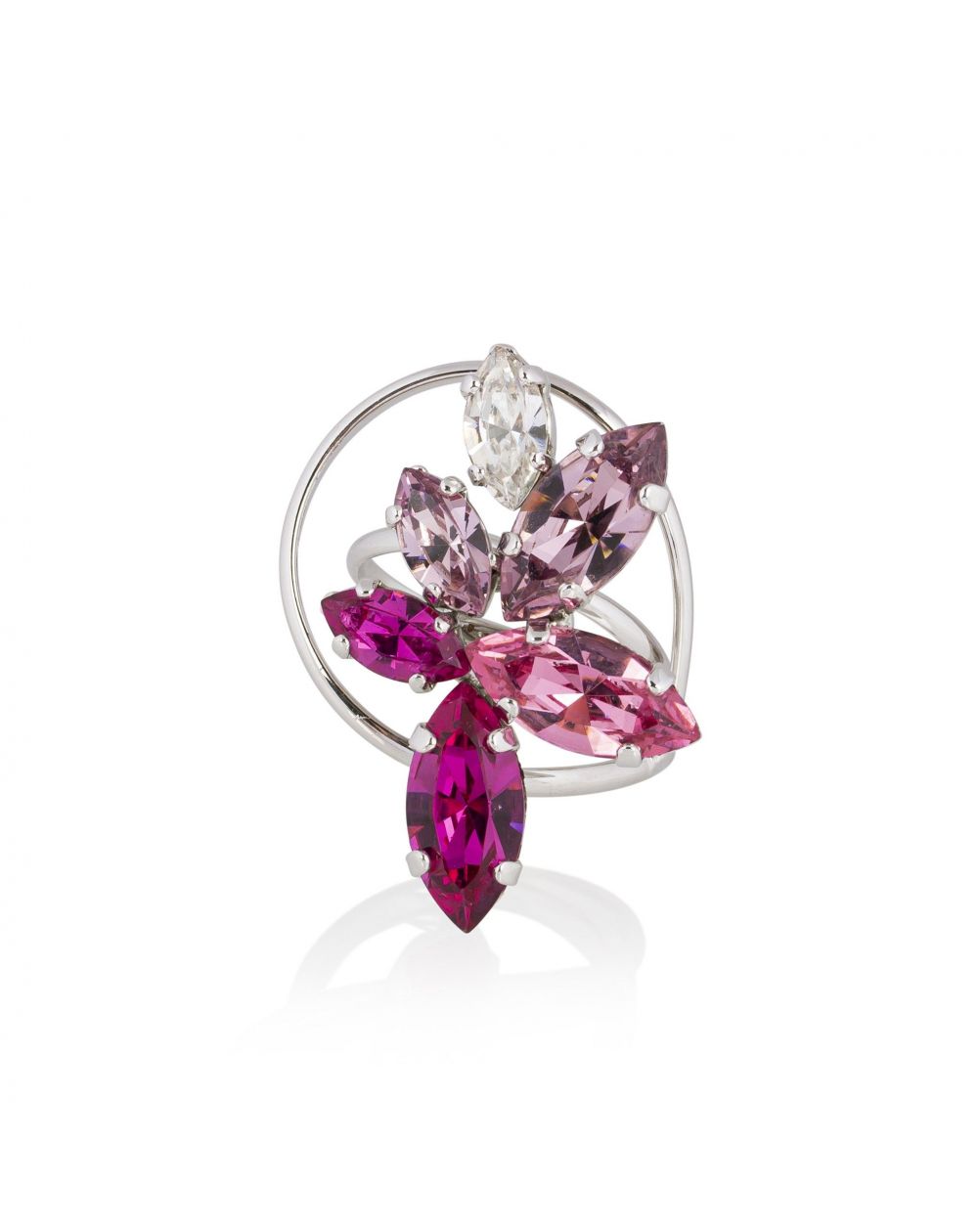 Andrea Marazzini - Bague cristal Swarovski Navette F64 Flora EVE3