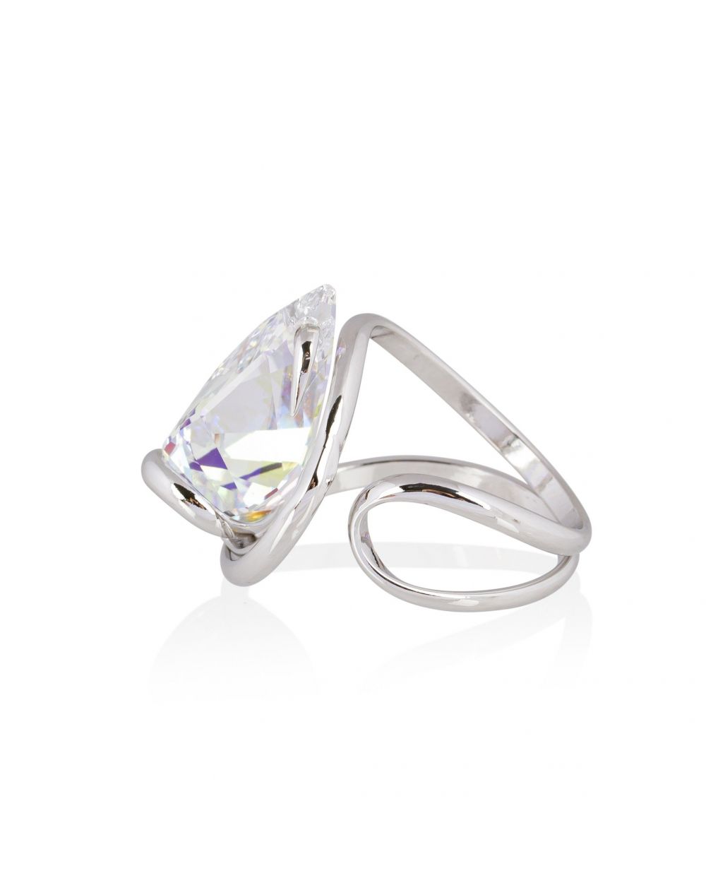 Andrea Marazzini - Bague cristal Swarovski Helix AB