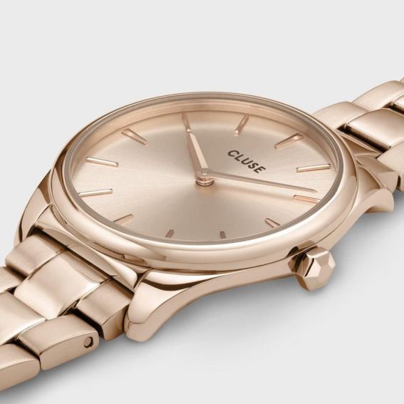 Montre CLUSE - Féroce Petite Steel Pink Gold Color