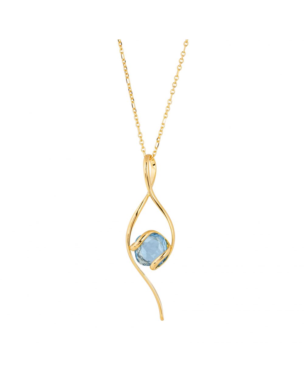 Collier Andrea Marazzini - Cristal Swarovski Riflessi Aquamarine C14