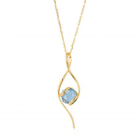 Collier Andrea Marazzini - Cristal Swarovski Riflessi Aquamarine C14