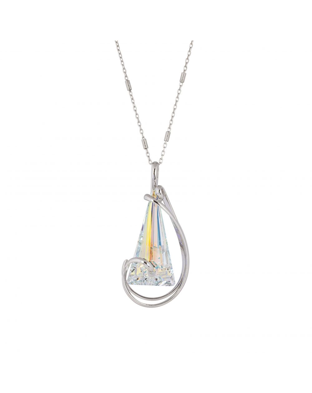 Marazzini Swarovski Crystal Big Moondust Vitral Light-ketting