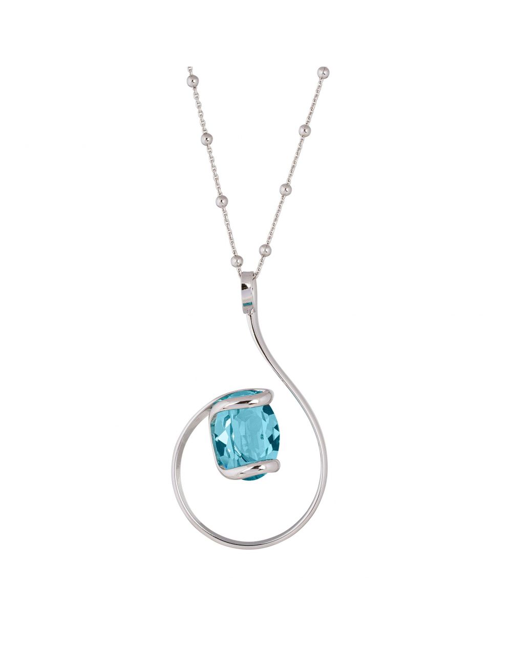 Collier Andrea Marazzini - Cristal Swarovski Ovale Light Turquoise