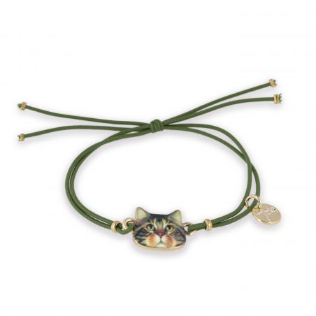 Armband 7bis lolcat - Roze kat