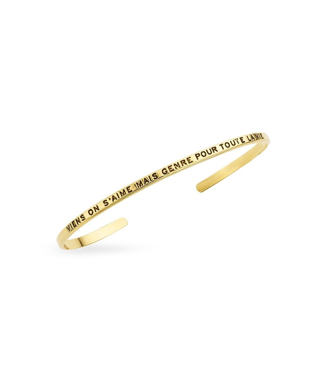 Bracelet MYA BAY -  Viens on s'aime mais genre pour toute la vie  - JC-125