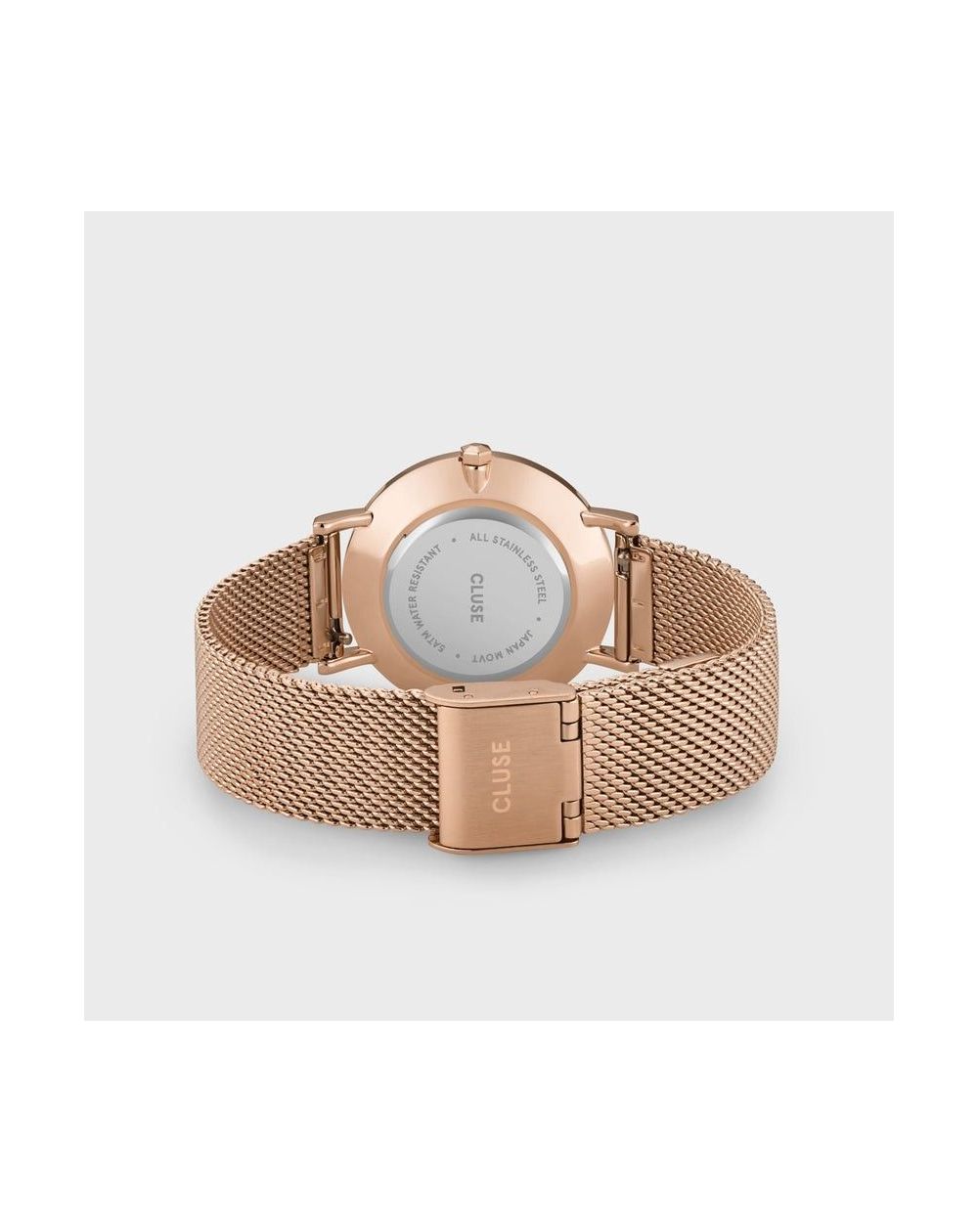 Montre CLUSE CW10205 - Minuit Mesh Crystals Silver Rose Gold