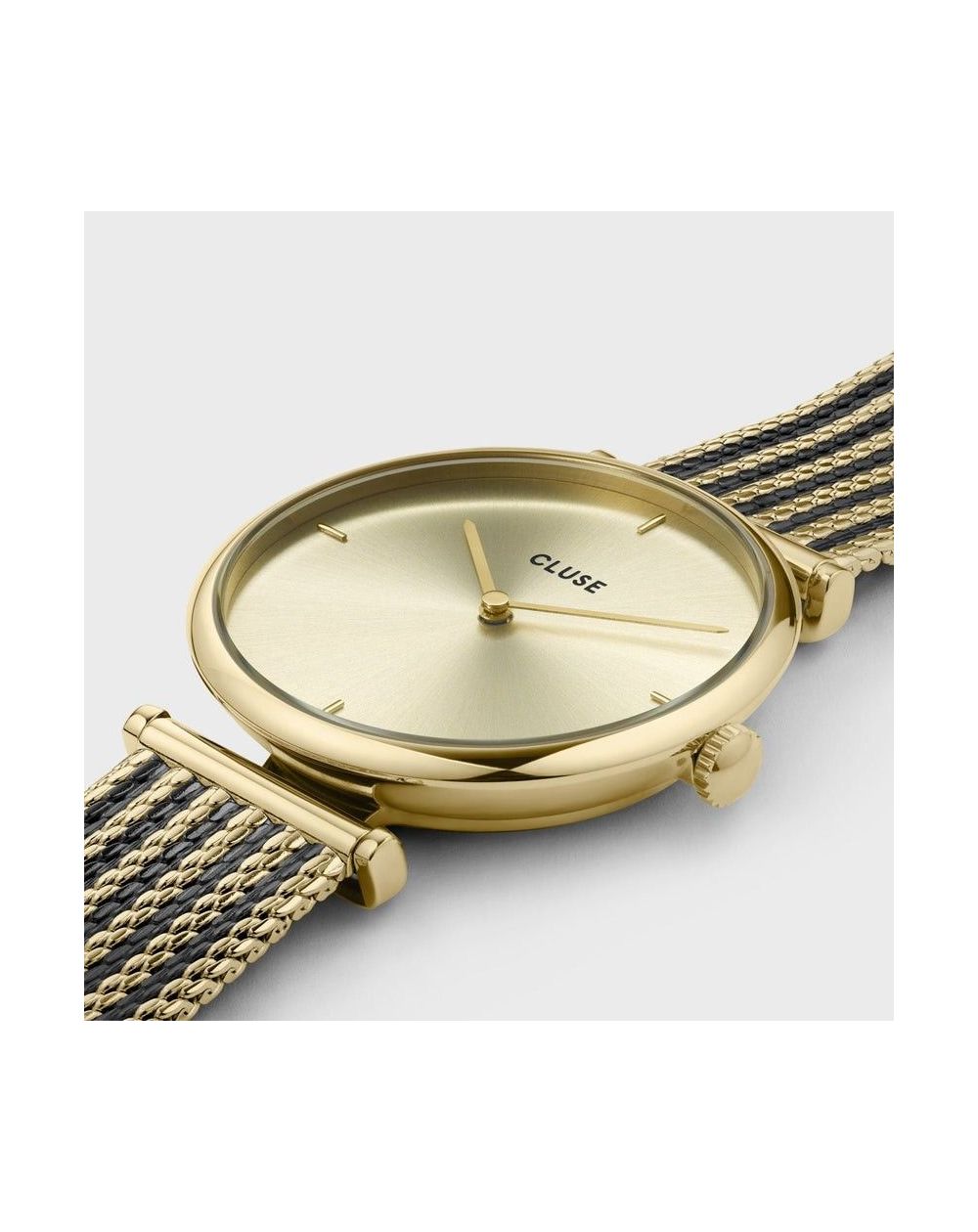 Montre CLUSE CW10401 - Triomphe Mesh Full Gold