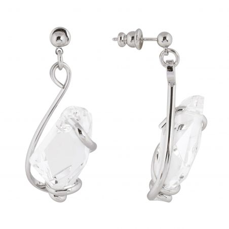 Boucles d'oreilles Andrea Marazzini - Cristal Swarovski Galactic Crystal Courtes