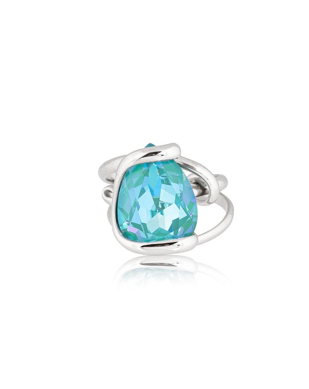 Andrea Marazzini - Bague cristal Swarovski Candy Laguna Delite