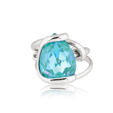 Andrea Marazzini - Bague cristal Swarovski Candy Laguna Delite