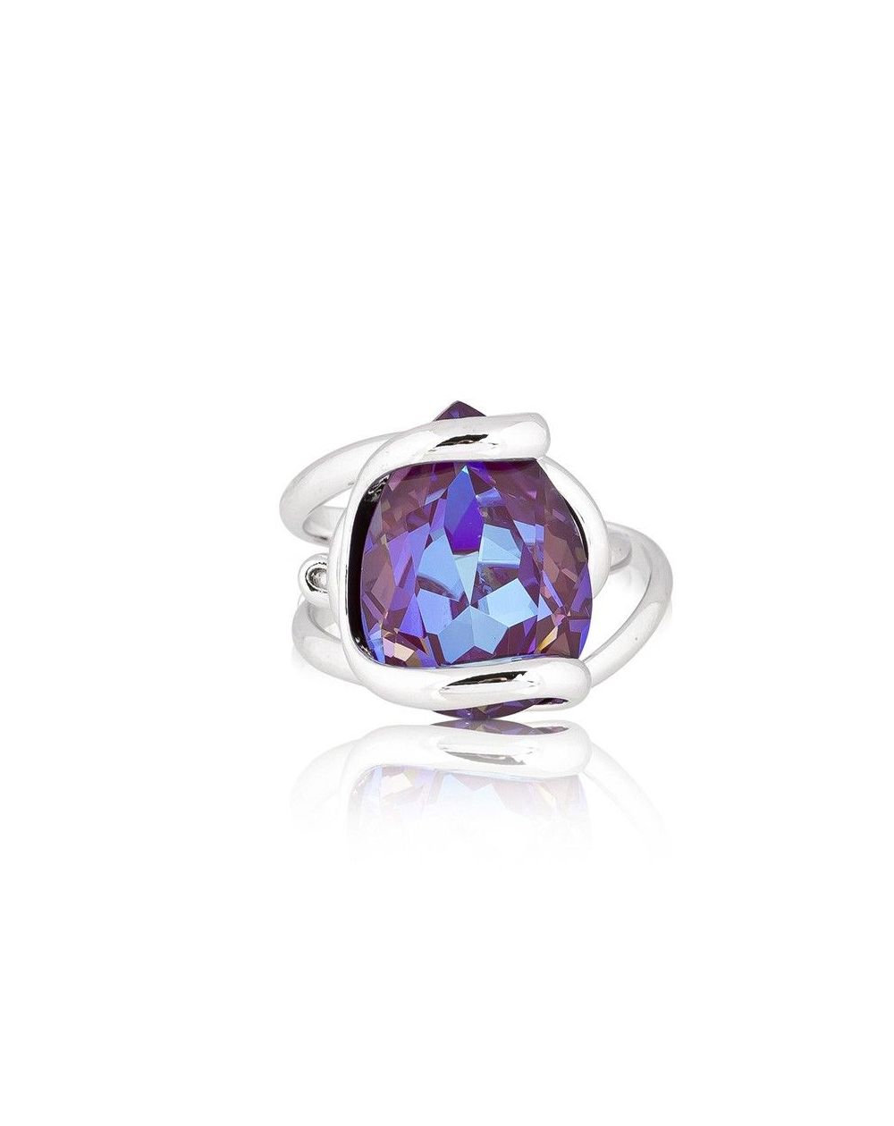 Ring Marazzini Swarovski Kristal Ovaal Licht Turkoois