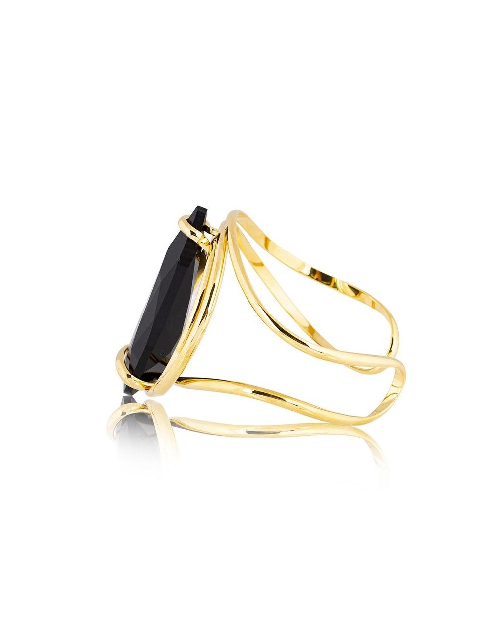 Andrea Marazzini bijoux - Bracelet cristal Swarovski Big Florence Jet