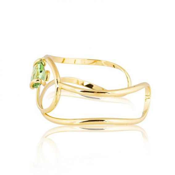 Andrea Marazzini bijoux - Bracelet cristal Swarovski Pear Peridot