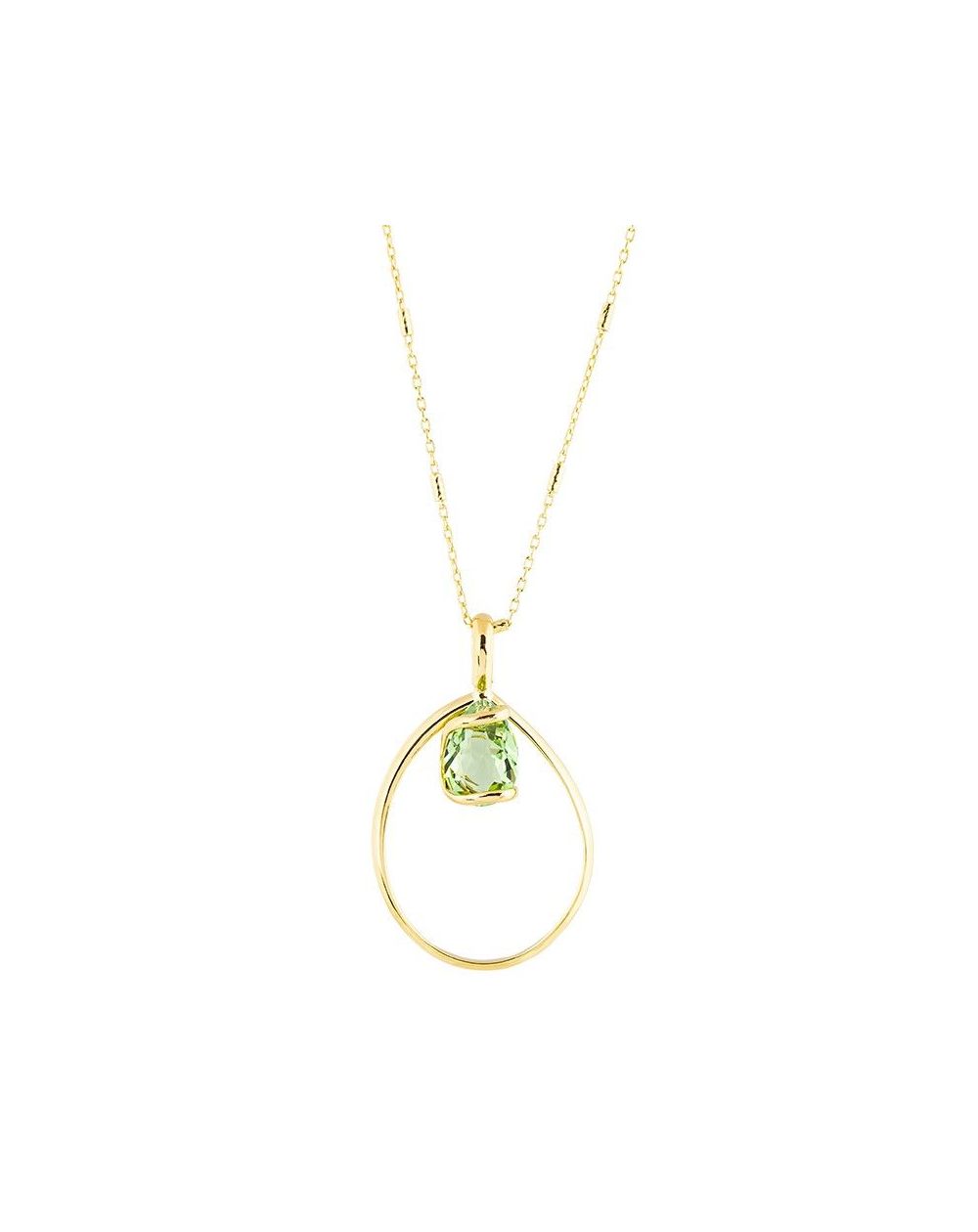 Collier Andrea Marazzini - Cristal Swarovski Pear Peridot